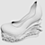 Ailes de l'amour Wedding Shoes 3D model small image 2