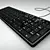 Genius LuxeMate I220: Stylish & Compact Multimedia Keyboard 3D model small image 1