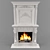 Custom Classical Fireplaces 3D model small image 1
