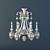 Title: Baccarat Zenith 6L Chandelier 3D model small image 2