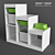 Organize with Style: Ikea TROFAST Storage Set 3D model small image 1