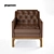 Elegant EJ 315 Chair: Stylish Comfort 3D model small image 2