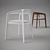 Elegant BERNHARDT Corvo Chair 3D model small image 3