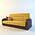 Urban Vibe Sofa 3D model small image 1