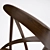 Elegant Calvi Bentwood Chair 3D model small image 2