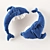 Cozy Dolphin Pillow  3D model small image 1