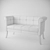 Velvet Bench AIDA: Elegant, Stylish and Comfortable 3D model small image 2