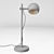 Sleek Chrome Retro Desk Lamp 3D model small image 3