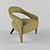 Modern Elegance: TELLUS Armchair 3D model small image 1