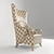 Bruno Zampa Avantgarde Armchair 3D model small image 2