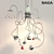 Elegant Murano Glass Chandelier 3D model small image 1
