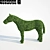 Graceful Equine Topiary 3D model small image 1