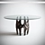 Elegance meets Function: Naomi Dining Table 3D model small image 1