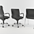 Title: ErgoFlex Office Chair 3D model small image 2