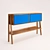 Sleek Console Table with Zero Cavalletto Design 3D model small image 1