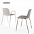 Modern Scandinavian Grade Chair 3D model small image 2