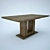 Gautier Rectangular Table Set 3D model small image 1