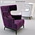 IPE CAVALLI Visionnaire Chair 3D model small image 1