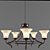 Regal Castle Chandelier 3D model small image 1