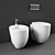 Cielo Le Giare: Elegant Bathroom Fixtures 3D model small image 1