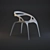 Futuristic Go Stacking Chair 3D model small image 1