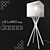 Elegant Miss F 1650 Floor Lamp 3D model small image 1