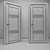 Volhovec EGO 6111 DSE: Stylish and Secure Doors 3D model small image 2