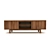 Sleek Stockholm TV Stand 3D model small image 1