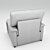 Library Freebie Chair 3D model small image 2