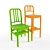 EcoSeat: Sustainable Chair 3D model small image 1