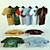 Title: Six-Design T-shirts with Ready-to-Iron Models 3D model small image 1