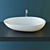 Luxury White Lacava Sink 3D model small image 3