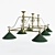 Modern Billiard Lamp - Chelsom BI / 4016/6 3D model small image 1