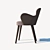 Sleek Sonoma Chair for Modern Interiors 3D model small image 2