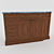 Bathroom Chest of Drawers: Stylish & Spacious 3D model small image 2