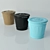 Waterproof Bucket with Secure Lid: KNOD Ikea 3D model small image 1