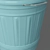 Waterproof Bucket with Secure Lid: KNOD Ikea 3D model small image 2