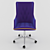 Modern Dolfi Armchair: Sleek and Comfortable 3D model small image 1