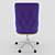 Modern Dolfi Armchair: Sleek and Comfortable 3D model small image 2