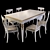 Stella Del Mobile Table Chairs - Art.GL10 3D model small image 4