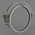 Contemporary Round Window Frame 3D model small image 3