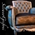 Silvano Grifoni Armchair - Cushionless Comfort 3D model small image 2