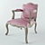 Elegant French Chair: MIS EN DEMEUR Brienne 3D model small image 1