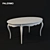 Elegant PALERMO Table 3D model small image 1