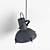 Elegant NEMO Projecteur Pendant 3D model small image 2