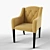 Modern Comfort: Teatro Chair 3D model small image 1