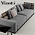 Ultra Comfort: Minotti Leonard Sofa 3D model small image 2
