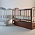 Swinging Baby Cot 3D model small image 1