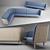 Versatile Modular Sofa for Restaurants 3D model small image 1