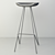 Stylish Perch Barstool: Elevated Comfort for Any Bar 3D model small image 3